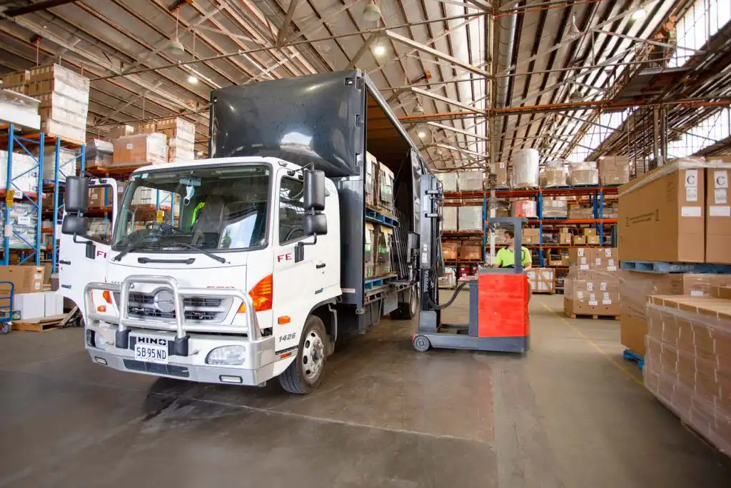 Steadfast Australia delivery truck