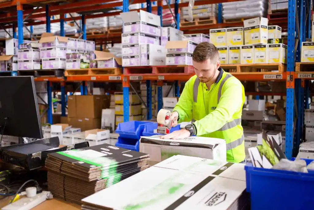 Steadfast Australia logistics team working together